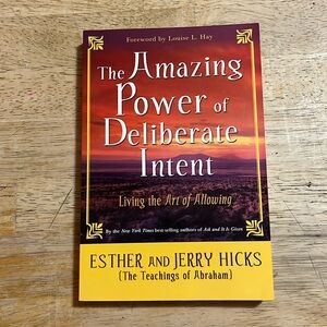 The Amazing Power of Deliberate Intent by - Yellow and Purple Cover